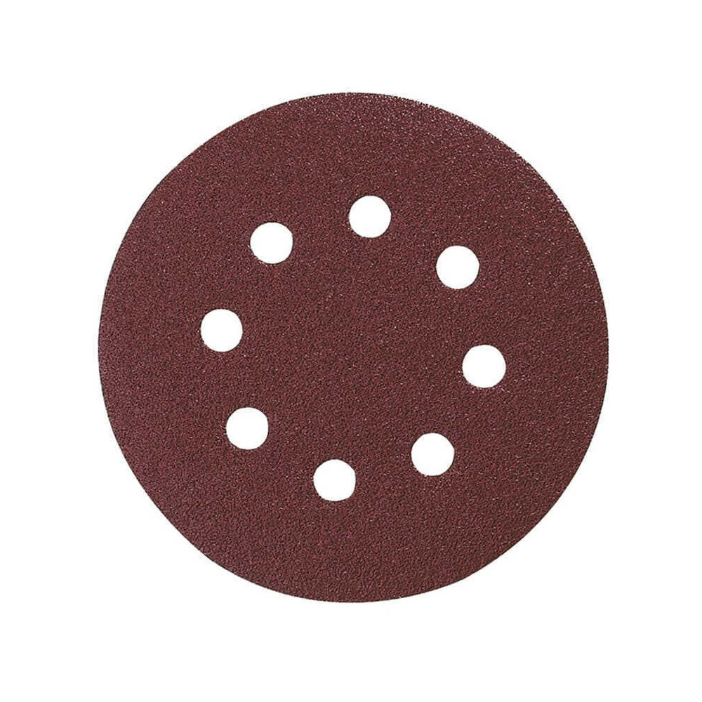 Disques abrasifs Ø125 mm Red Velcro grain 80 Makita P-43555 bois/métal (10 pcs) | ProForPro