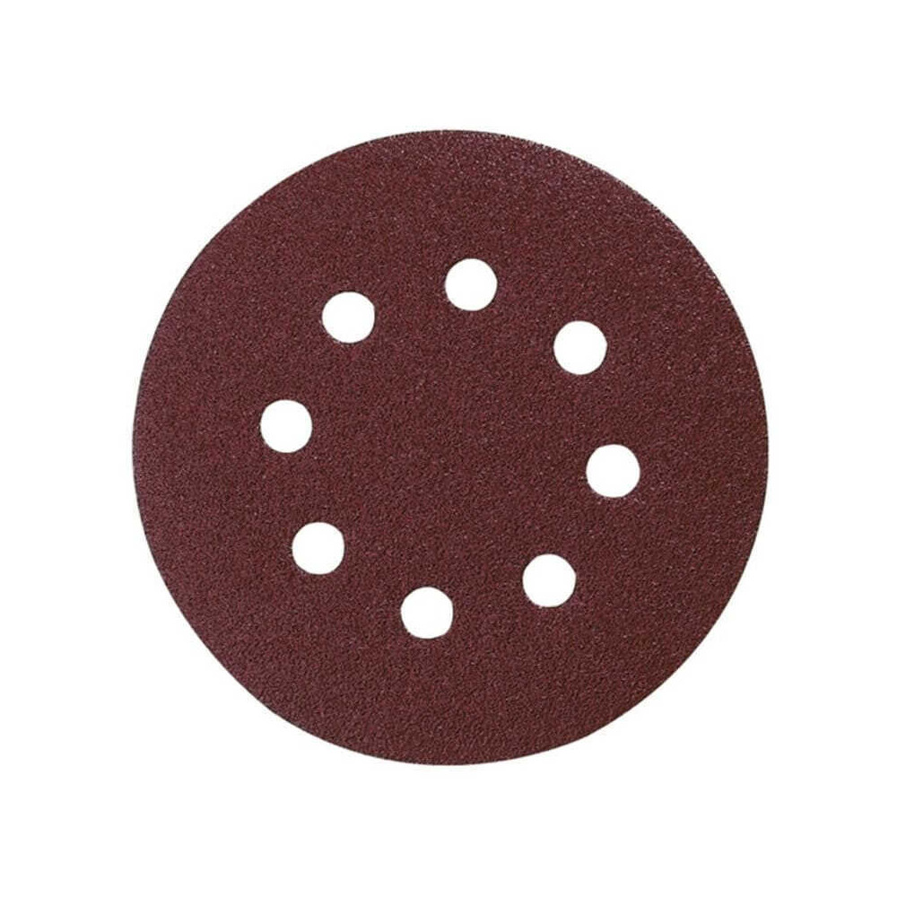 Disques abrasifs Ø125 mm Red Velcro grain 120 Makita P-43577 bois/métal (10 pcs) | ProForPro