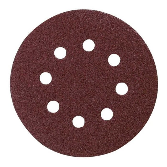 Disques abrasifs Ø125 mm Red Velcro grain 120 Makita P-43577 bois/métal (10 pcs) | ProForPro