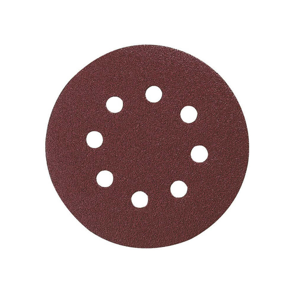 Disques abrasifs Ø125 mm Red Velcro grain 180 Makita P-43583 bois/métal (10 pcs) | ProForPro