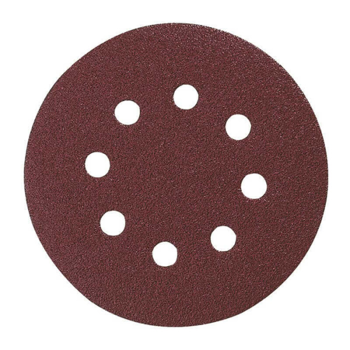 Disques abrasifs Ø125 mm Red Velcro grain 180 Makita P-43583 bois/métal (10 pcs) | ProForPro