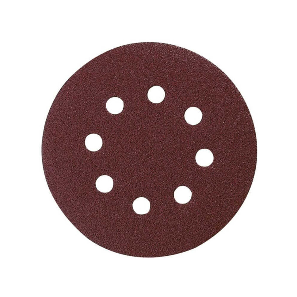 Disques abrasifs Ø125 mm Red Velcro grain 240 Makita P-43599 bois/métal (10 pcs) | ProForPro