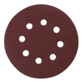 Disques abrasifs Ø125 mm Red Velcro grain 240 Makita P-43599 bois/métal (10 pcs) | ProForPro
