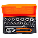 Coffret 25 douilles 1/4" et embouts Bahco SL25 | ProForPro