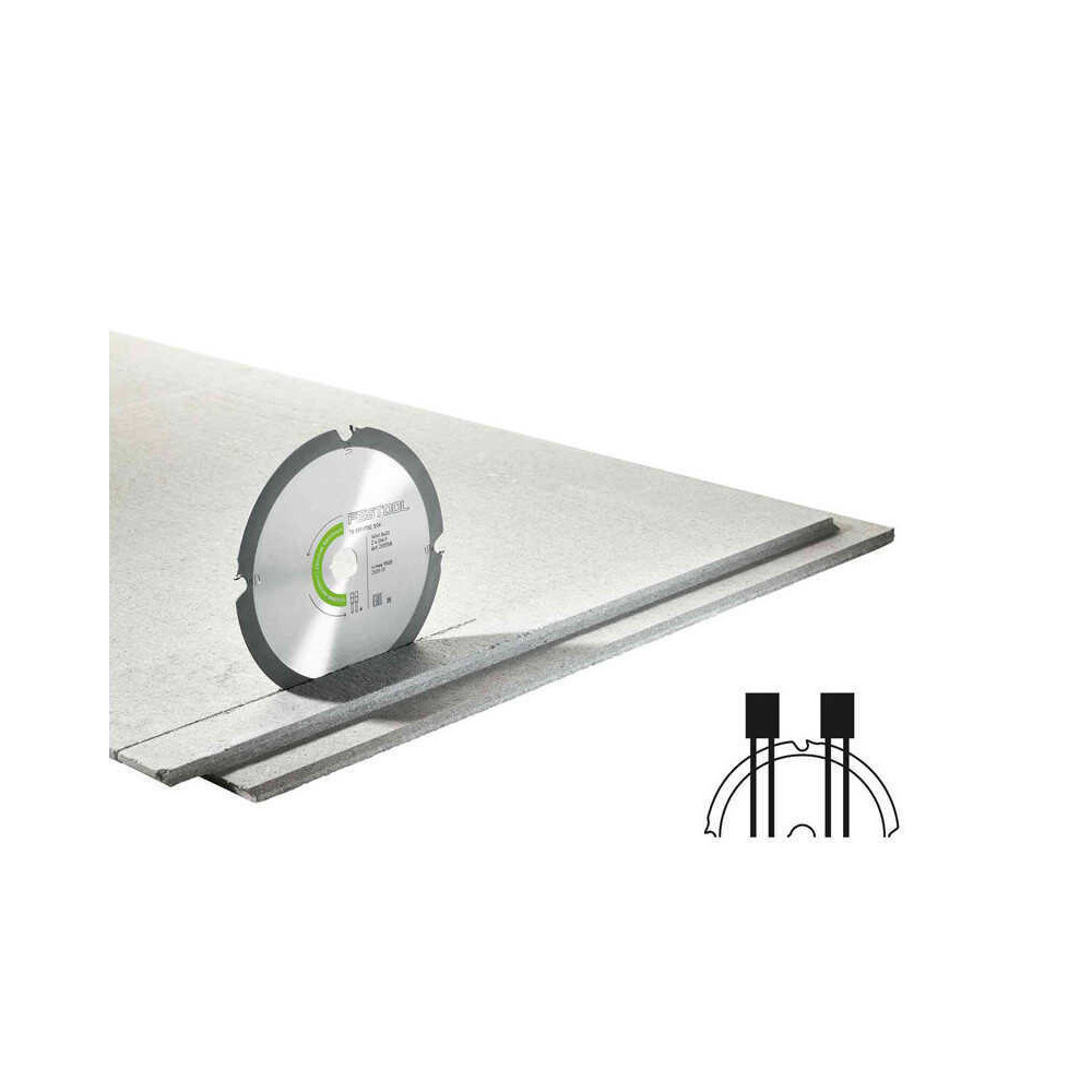 Lame diamantée Ø160 x 1,8 x 20 mm Abrasive Materials Festool 205558