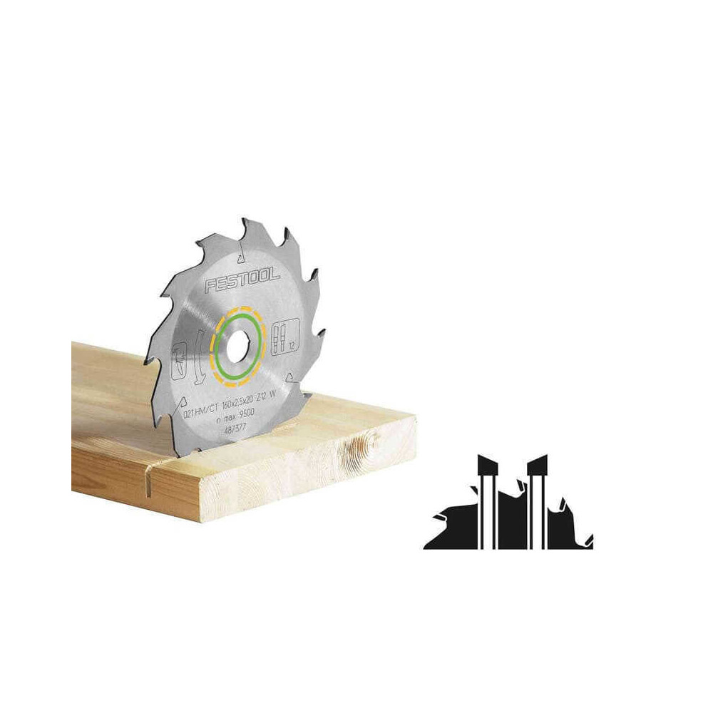 Lame de scie circulaire bois HW Wood Standard Festool 768129 | ProForPro