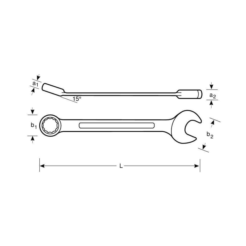 Clé mixte 23 mm Bahco 111M-23 | ProForPro