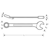 Clé mixte 23 mm Bahco 111M-23 | ProForPro