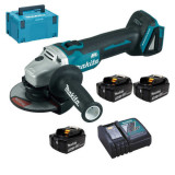 Meuleuse d'angle 18 V LXT Ø 125 mm Makita DGA504RF3J MAKPAC