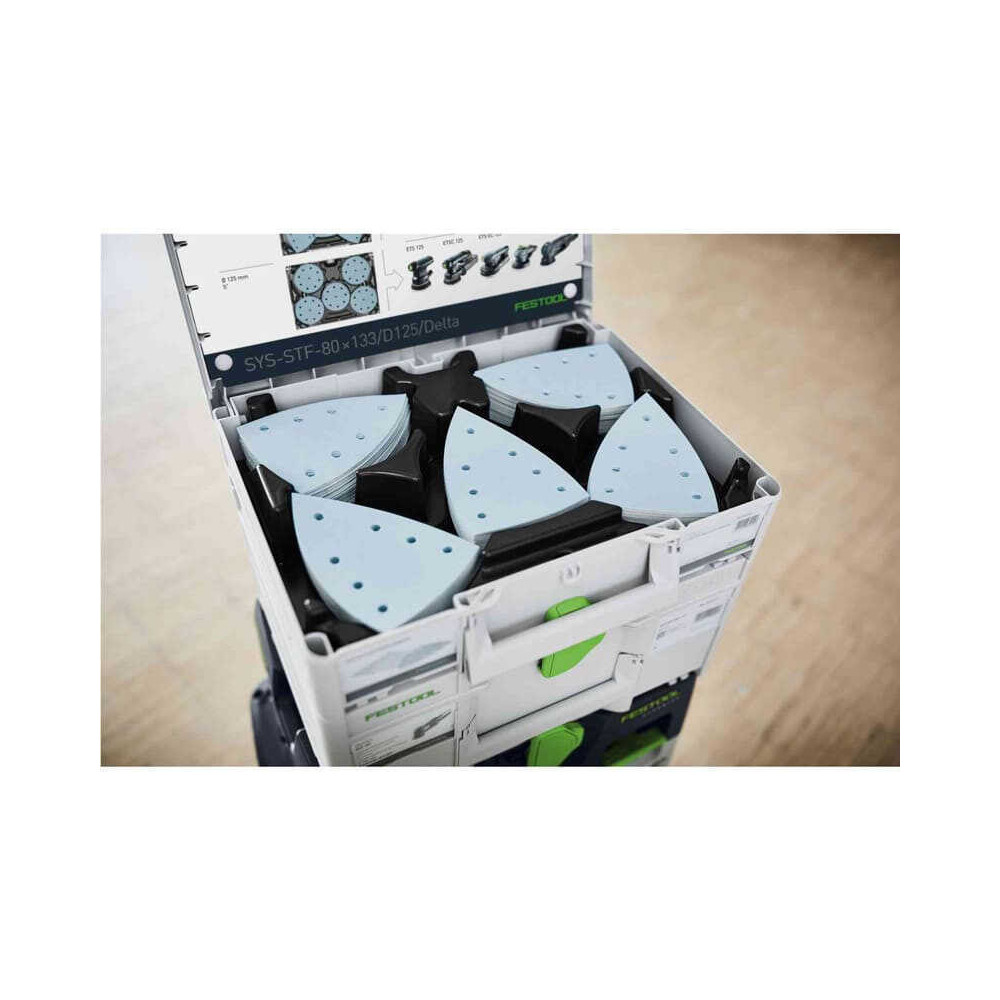 Coffret Systainer³ abrasifs SYS-STF 80x133/D125/Delta Festool 576781 | ProForPro