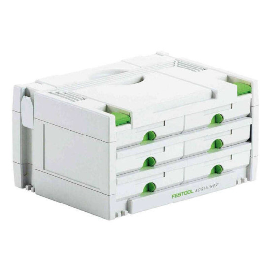 Coffret à tiroirs SORTAINER SYS 3-SORT/6 Festool 491984 | ProForPro