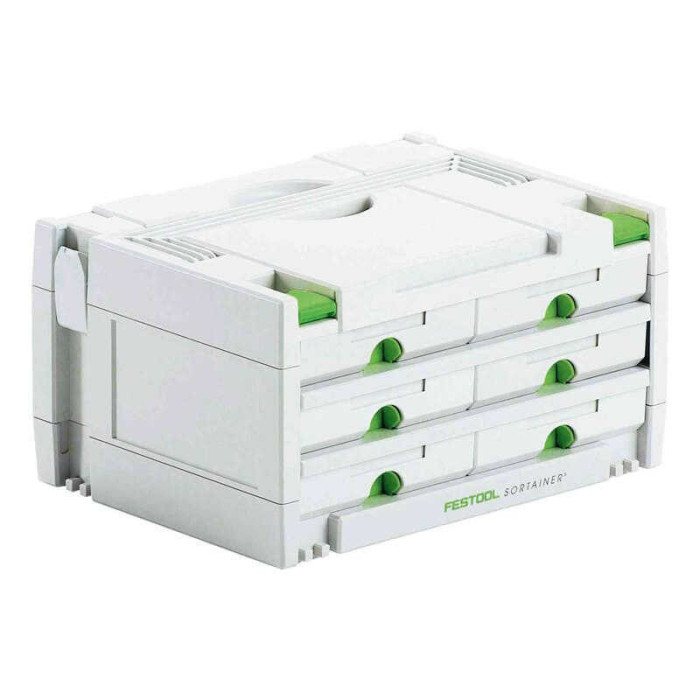 Coffret à tiroirs SORTAINER SYS 3-SORT/6 Festool 491984 | ProForPro