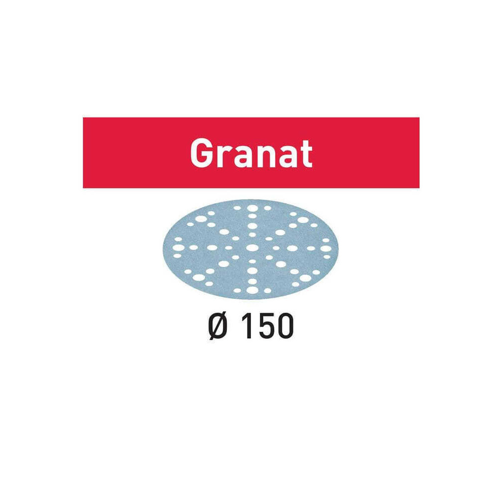 Disques abrasifs Granat Ø150 P150 Festool 575165 (100 pcs) | ProForPro