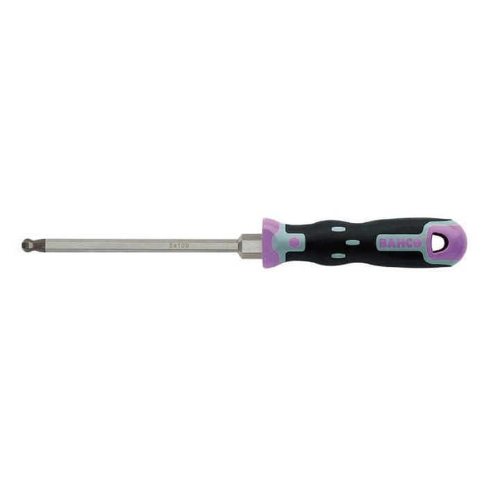 Tournevis Tekno à tête sphérique Hex 2,5 x 100 mm Bahco 029.025.100 | ProForPro