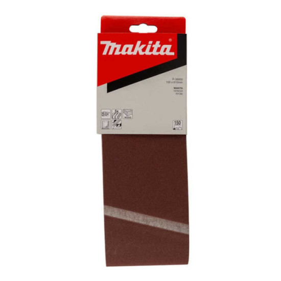 Bandes abrasives Makita P-36930 100 x 610 mm grain 150 | ProForPro