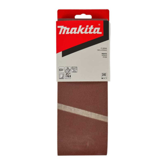 Bandes abrasives Makita P-36946 100 x 610 mm grain 240 | ProForPro