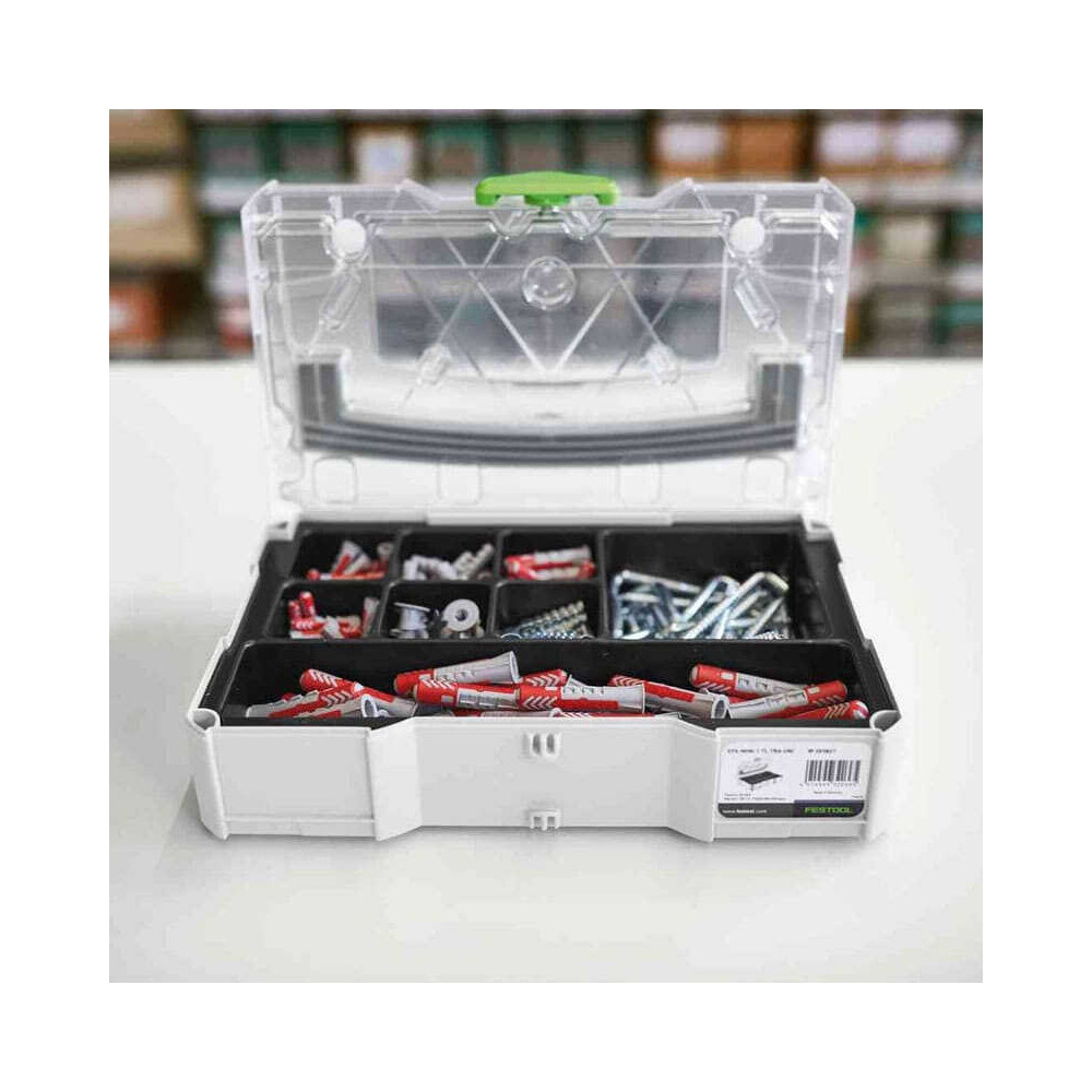 MINI-Systainer T-LOC SYS-MINI 1 TL TRA Festool 203821 | ProForPro