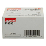 Clous Brads 16 Ga galvanisés 35 mm Makita F-33951 (2000 pcs) | ProForPro