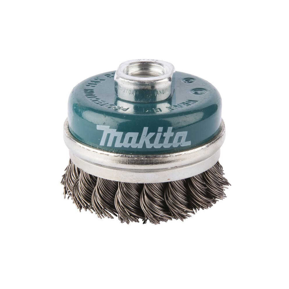 Brosse boisseau Makita D-24153 fils torsadés Ø75 mm M14 | ProForPro