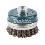 Brosse boisseau Makita D-24153 fils torsadés Ø75 mm M14 | ProForPro