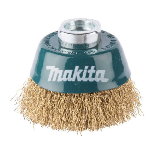 Brosse boisseau Makita D-39746 fils laitonnés Ø75 mm | ProForPro