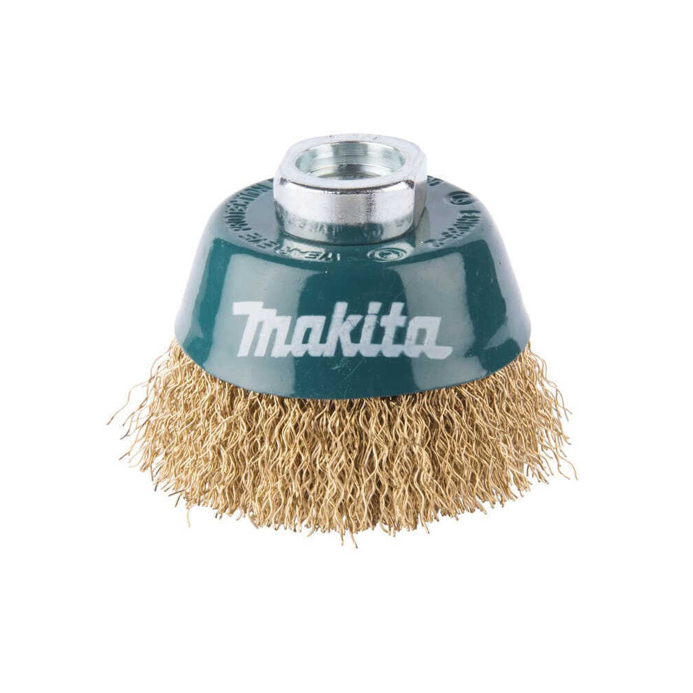 Brosse boisseau Makita D-39746 fils laitonnés Ø75 mm | ProForPro
