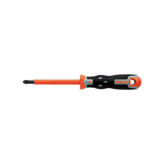 Tournevis isolé VDE cruciforme PH2 x 175 mm Bahco 034.002.175 | ProForPro