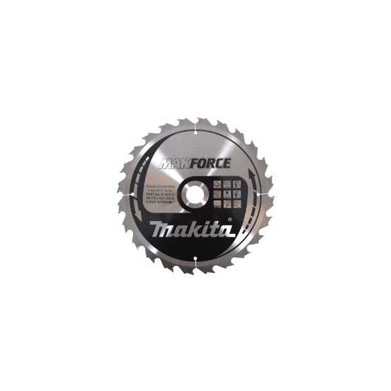 Lame carbure bois MakForce Ø270 mm 24 dents Makita B-32172 | ProForPro