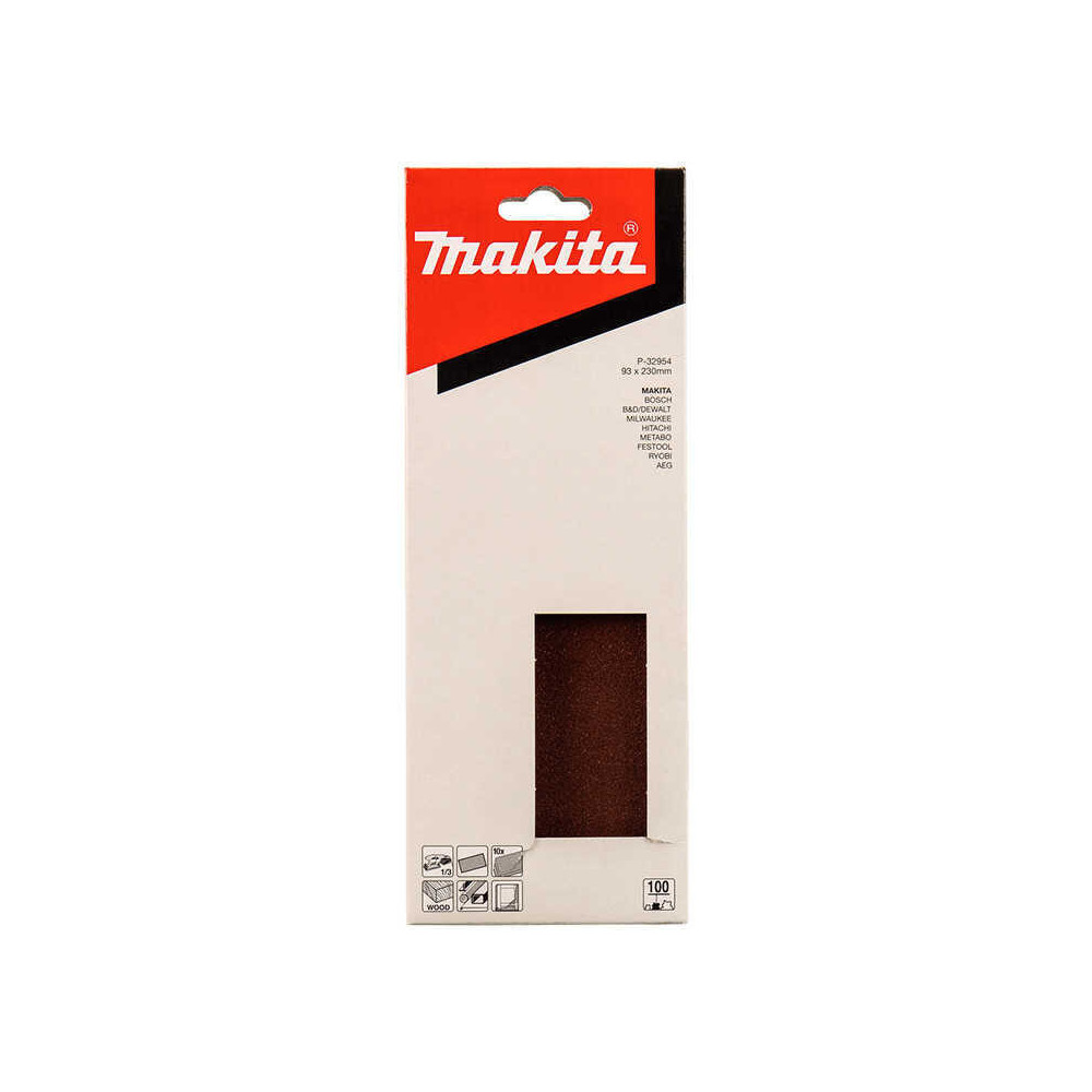 Feuilles abrasives Makita P-32954 115 x 280 mm grain 100 | ProForPro