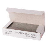 Clous mini-brads 18 Ga 25 mm galvanisés 5000 pcs Makita F-31883 | ProForPro