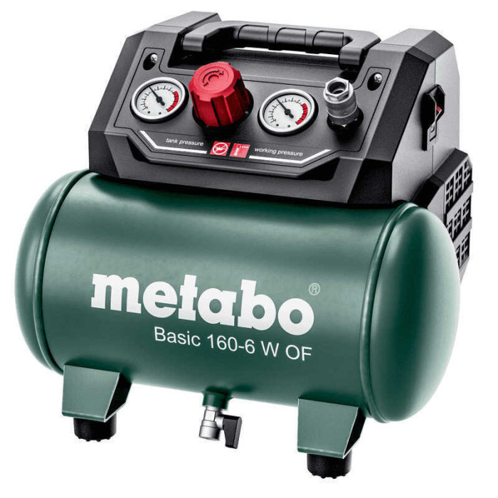 Metabo Basic 160-6 W OF Compresseur 900W sans huile | ProForPro