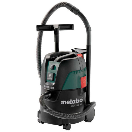 Aspirateur de chantier filaire ASA 25 L PC 1250W Metabo 602014000 | ProForPro