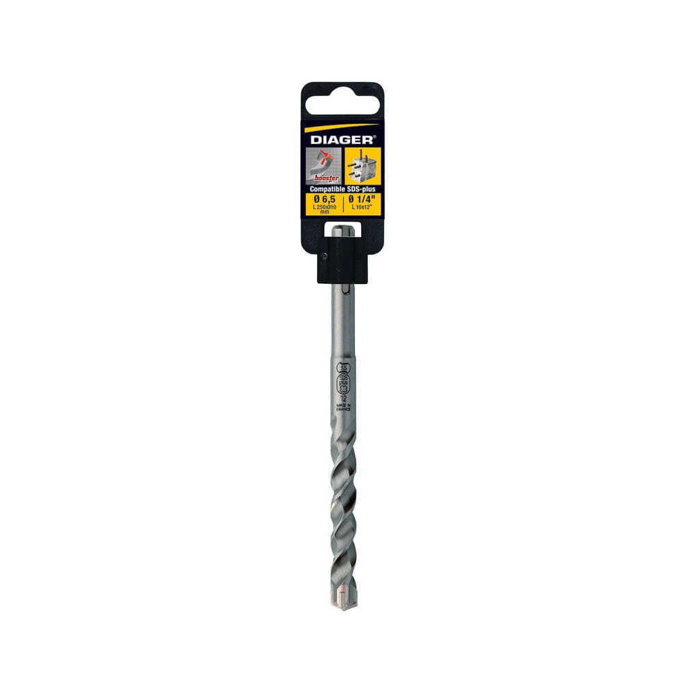 Foret béton SDS-plus 3 taillants Ø16 mm L610 mm Diager | ProForPro