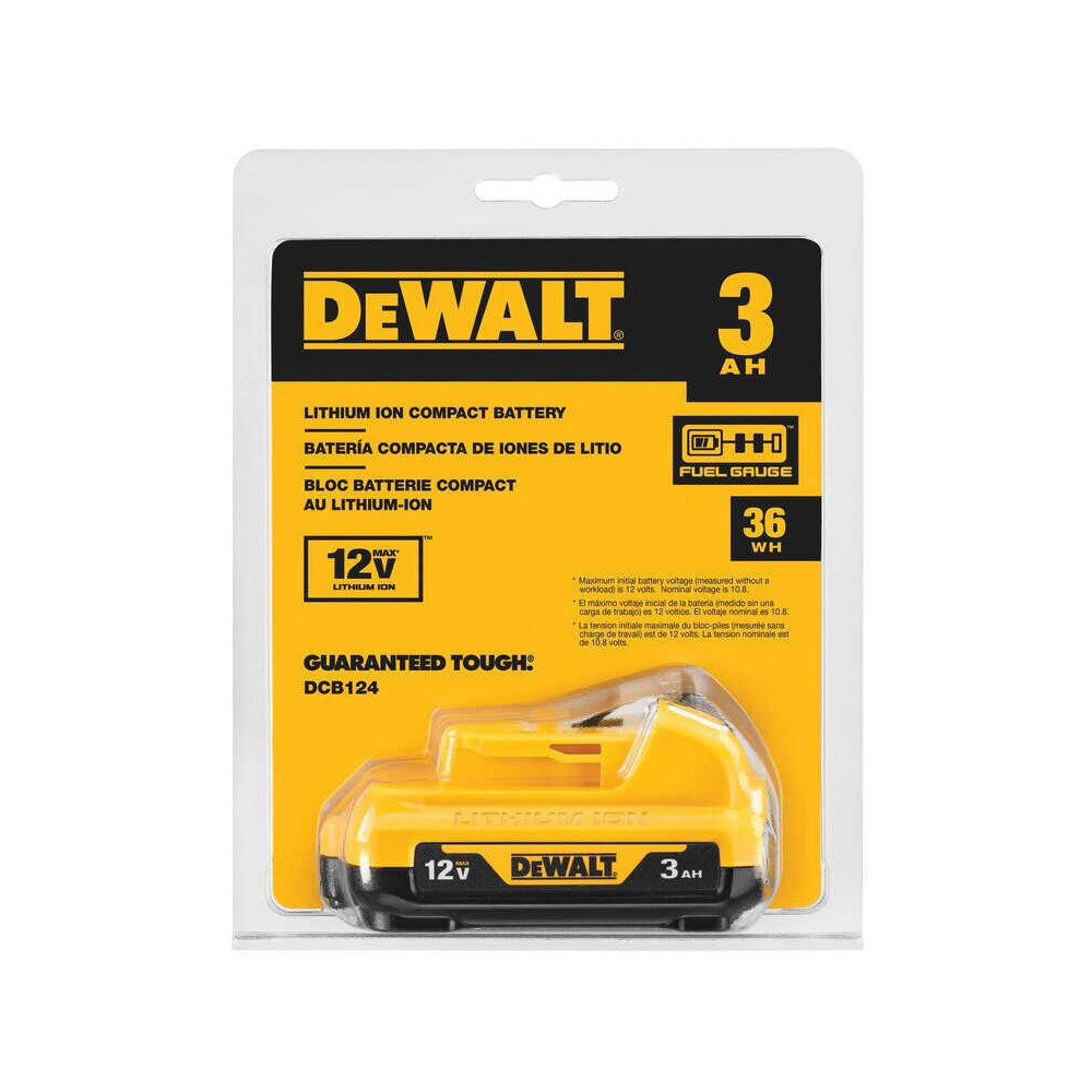 DeWalt DCB124 — Batterie XR 12V Li-Ion 3,0 Ah | ProForPro