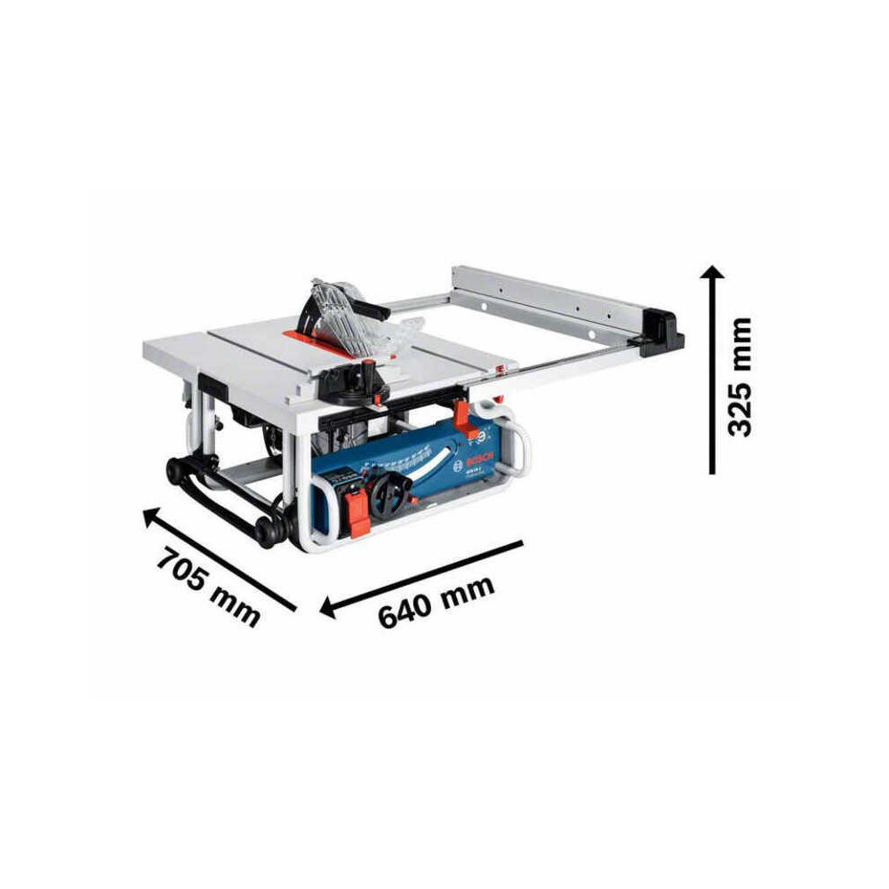 Bosch GTS 10 J — Scie sur table filaire 1800 W Ø 254 mm | ProForPro