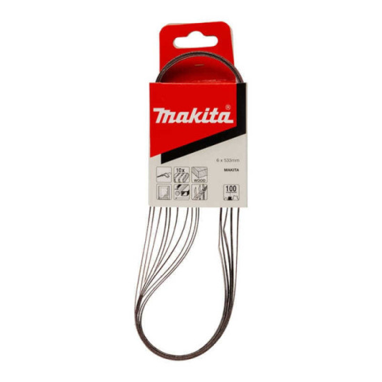 Bandes abrasives Makita A-34540 6 x 533 mm grain 100 | ProForPro
