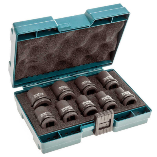 Coffret de 9 douilles 1/2" Makita B-66232 pour boulonneuses à chocs | ProForPro