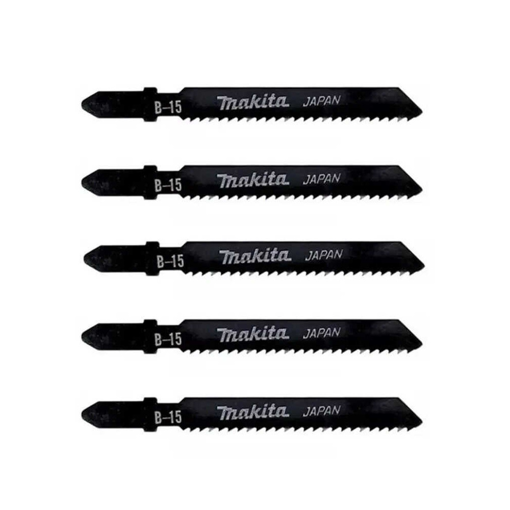 Lot de 5 lames de scie sauteuse bois, contreplaqué et PVC Makita A-85678 | ProForPro