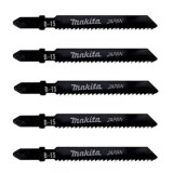 Lot de 5 lames de scie sauteuse bois, contreplaqué et PVC Makita A-85678 | ProForPro