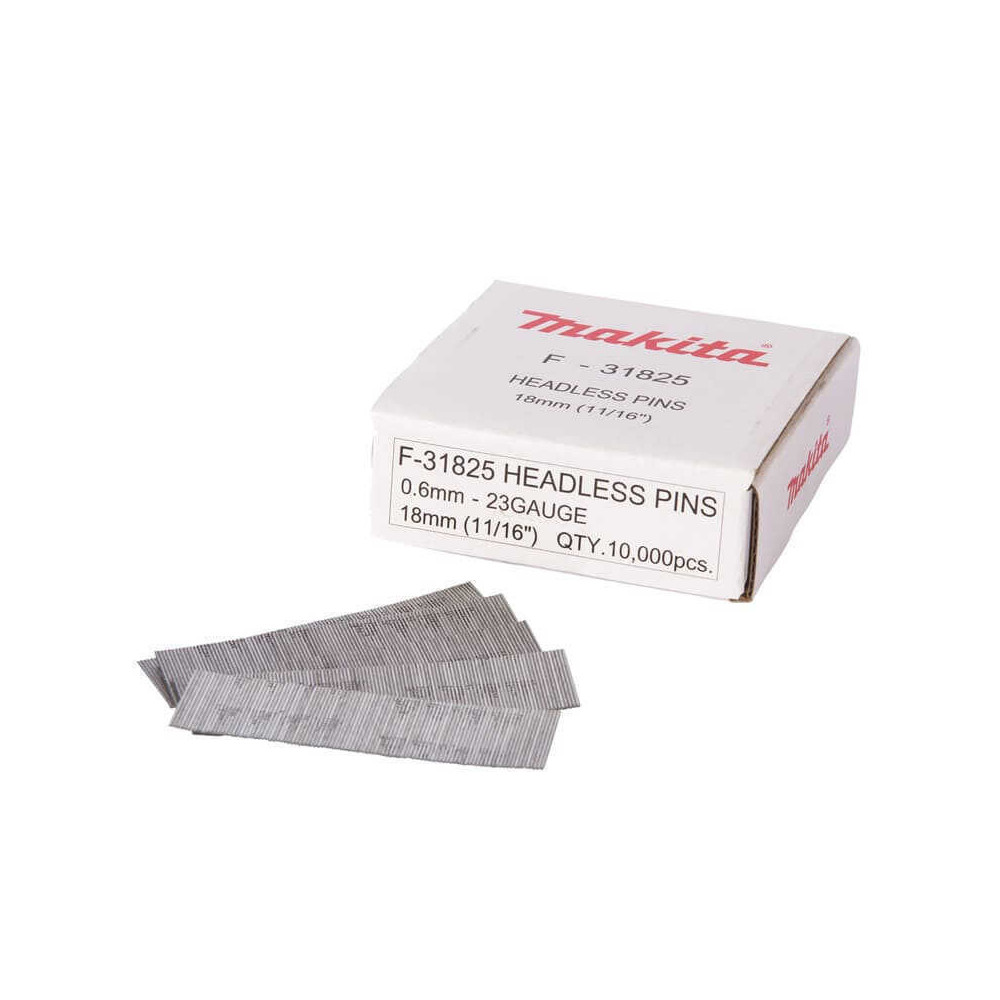 Clous finettes 23 Ga 18 mm Makita F-31825 (10 000 pcs) | ProForPro