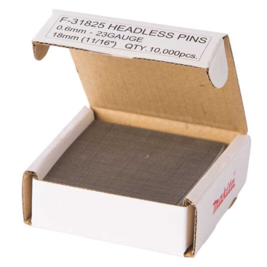 Clous finettes 23 Ga 18 mm Makita F-31825 (10 000 pcs) | ProForPro