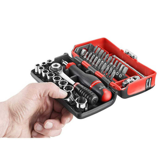 Coffret douilles 1/4" + set de vissage 38 pièces Facom R2NANO | ProForPro