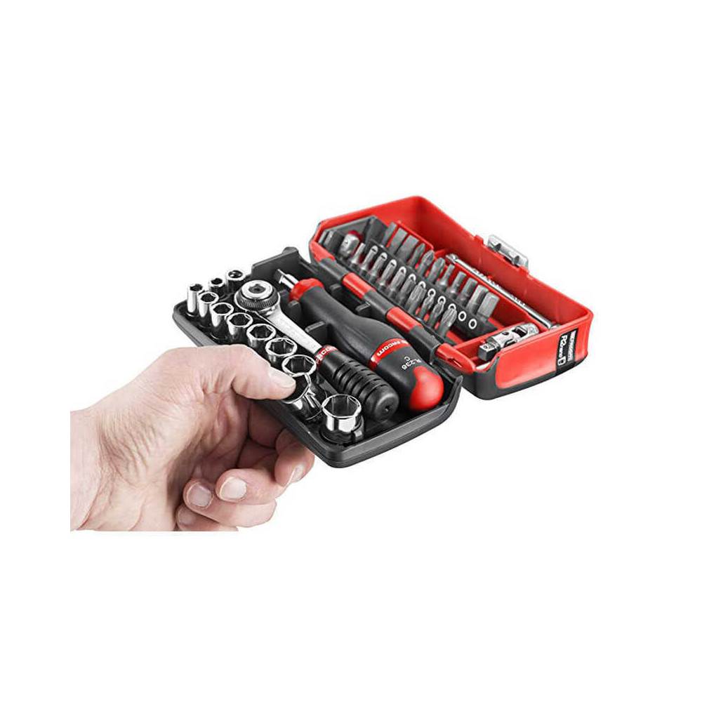 Coffret douilles 1/4" + set de vissage 38 pièces Facom R2NANO | ProForPro