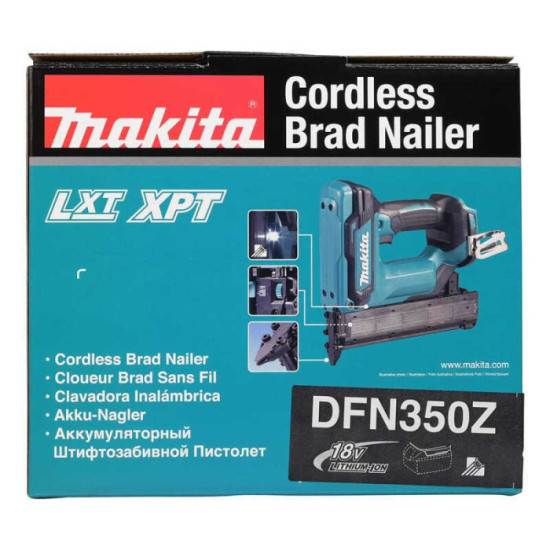 Cloueur de finition 18V LXT 18 Ga DFN350 Makita | ProForPro