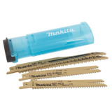 Pack de 6 lames de scie sabre 203 mm pour bois Makita B-44432 | ProForPro