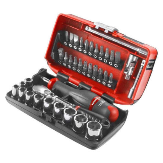 Coffret 38 pièces douilles et embouts 1/4" Facom RL.NANO1 | ProForPro