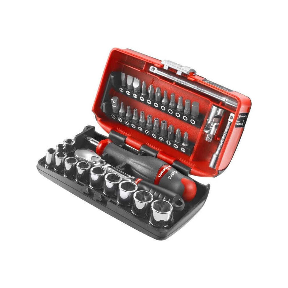 Coffret 38 pièces douilles et embouts 1/4" Facom RL.NANO1 | ProForPro