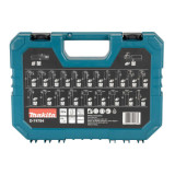 Coffret de 22 fraises à bois Ø8 mm pour défonceuse Makita D-74784 | ProForPro