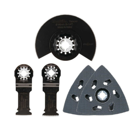 Pack 5 lames Starlock Makita B-67511 multifonction | ProForPro