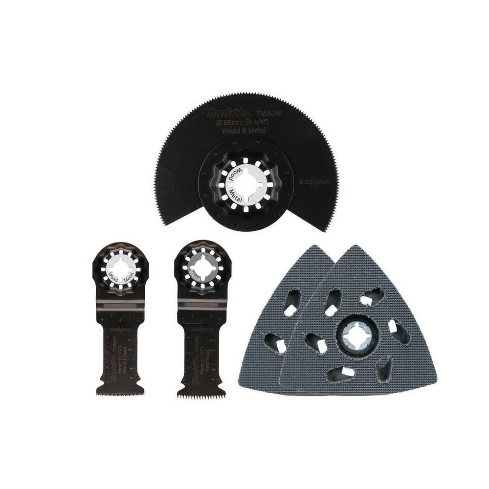 Pack 5 lames Starlock Makita B-67511 multifonction | ProForPro